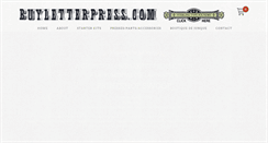 Desktop Screenshot of buyletterpress.com
